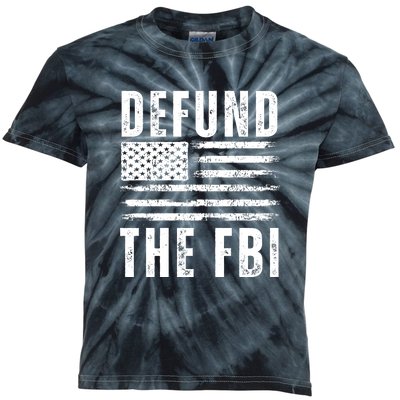 Defund The FBI Conservative Kids Tie-Dye T-Shirt