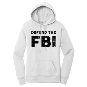 Defund The FBI Design Women's Pullover Hoodie