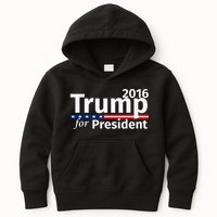 Donald Trump For President 2016 Republican Kids Hoodie