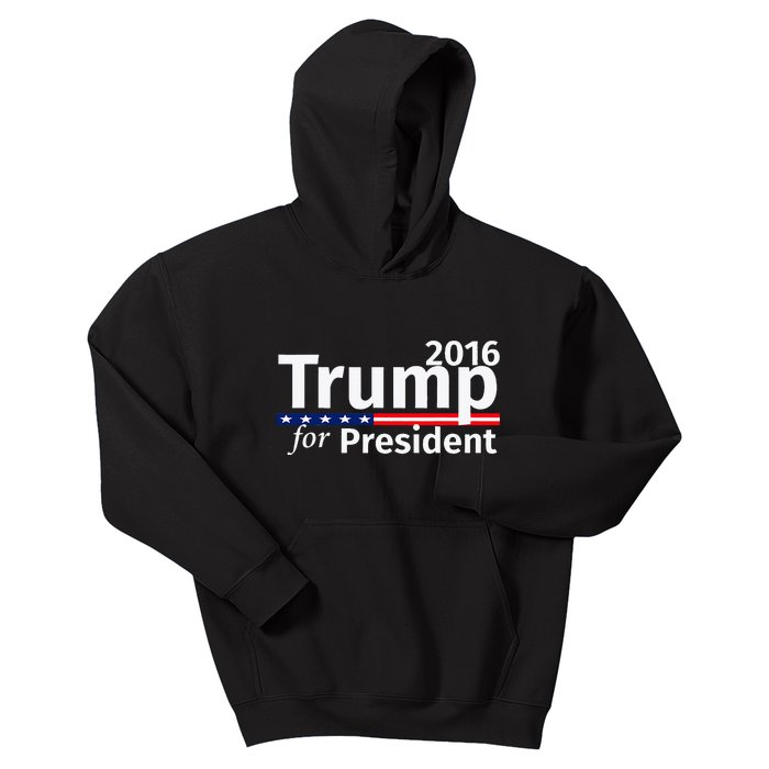 Donald Trump For President 2016 Republican Kids Hoodie