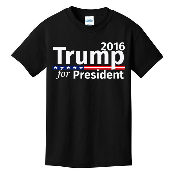 Donald Trump For President 2016 Republican Kids T-Shirt