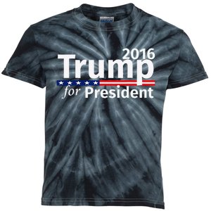 Donald Trump For President 2016 Republican Kids Tie-Dye T-Shirt