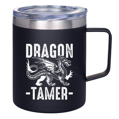 Dragon Tamer funny animal lovers 12oz Stainless Steel Coffee Mug