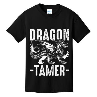 Dragon Tamer funny animal lovers Kids T-Shirt