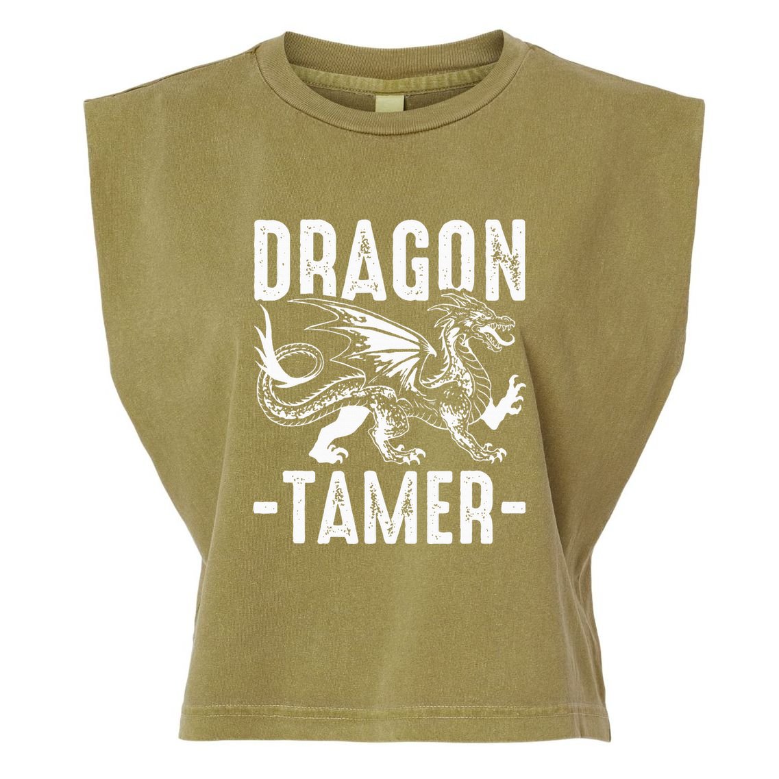 Dragon Tamer funny animal lovers Garment-Dyed Women's Muscle Tee