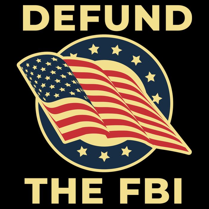 Defund The FBI Conservative Cooling Performance Crew T-Shirt