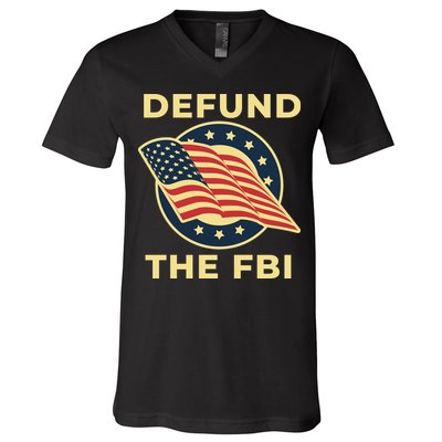 Defund The FBI Conservative V-Neck T-Shirt
