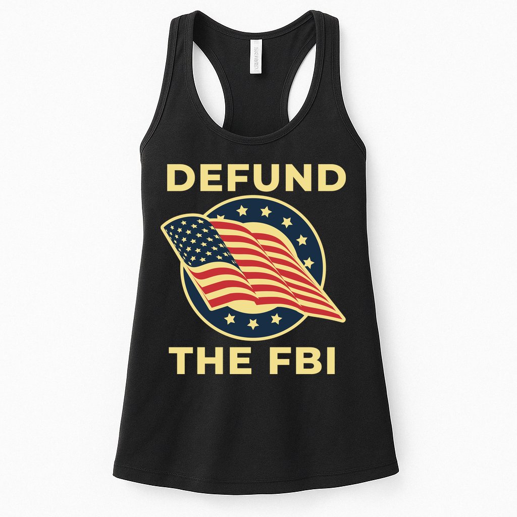 Defund The FBI Conservative Womens Tank Top
