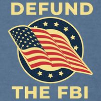 Defund The FBI Conservative Garment-Dyed Sweatshirt