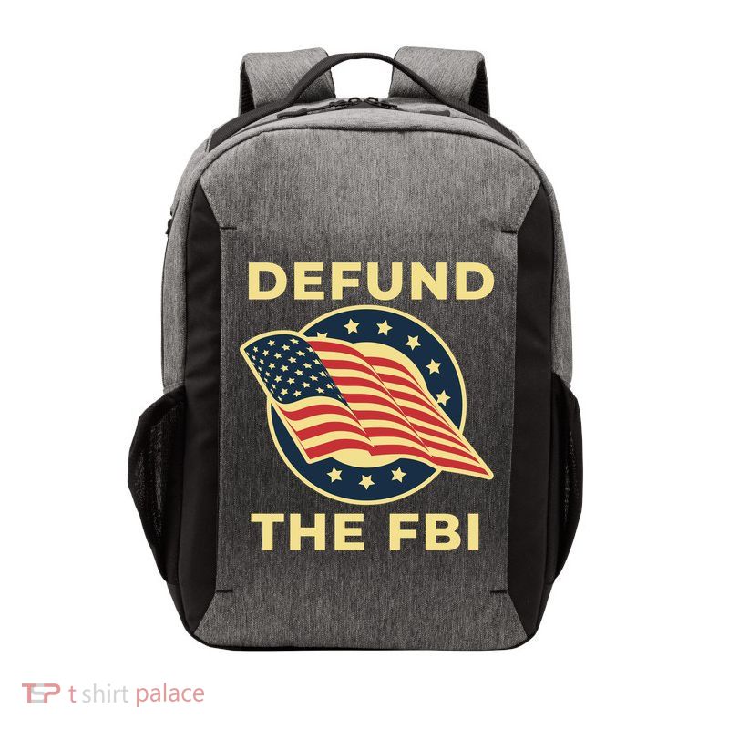 Defund The FBI Conservative Vector Backpack