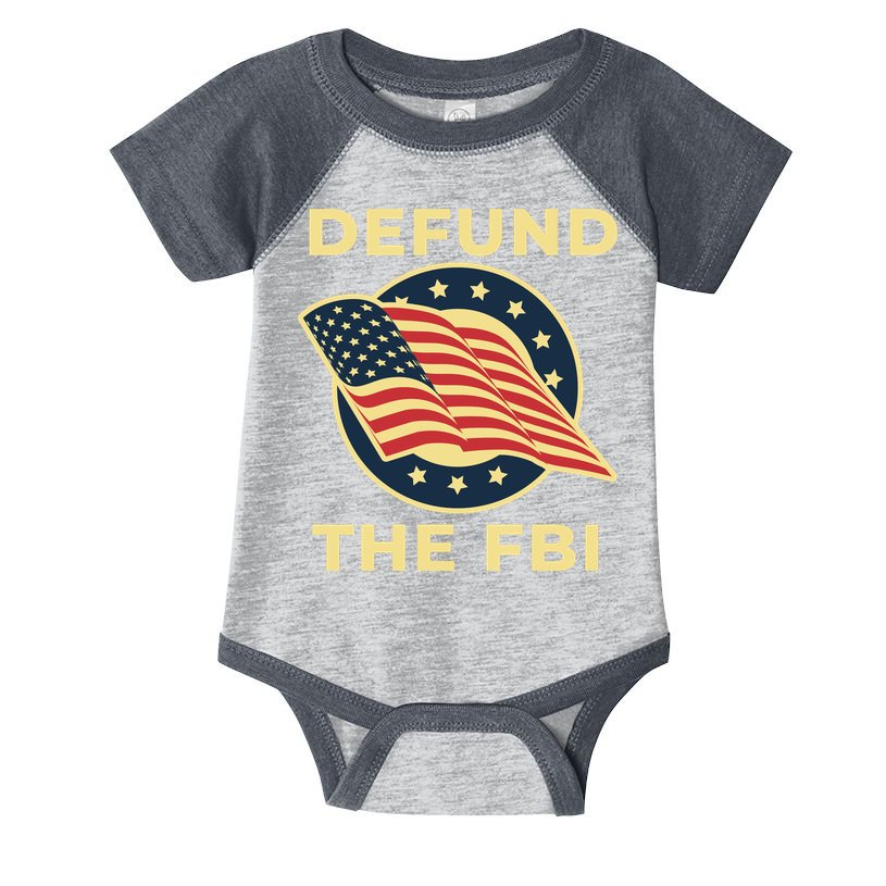 Defund The FBI Conservative Infant Baby Jersey Bodysuit
