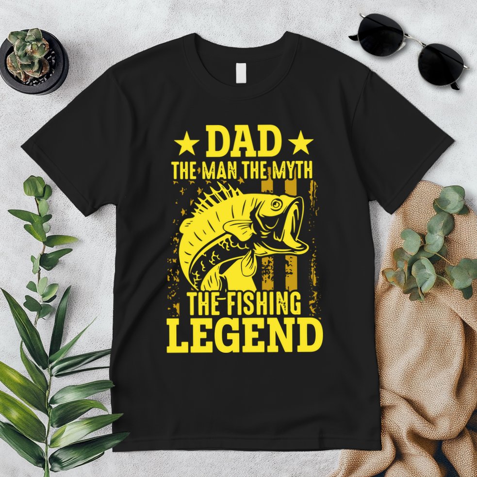 Dad The Fishing Legend Premium T-Shirt