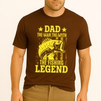 Dad The Fishing Legend Cooling Performance Crew T-Shirt