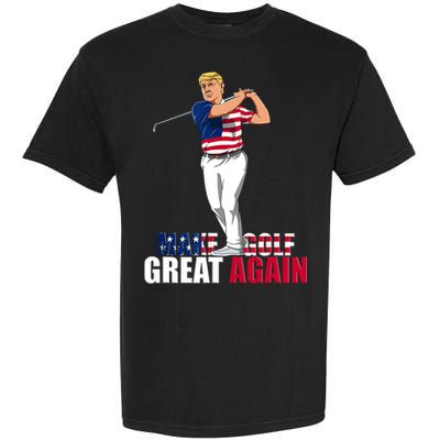 Donald Trump - Funny Golf Gift Garment-Dyed Heavyweight T-Shirt