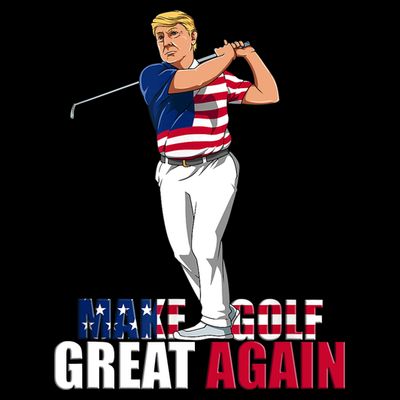Donald Trump - Funny Golf Gift T-Shirt