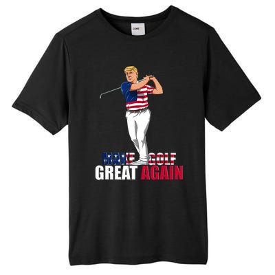 Donald Trump - Funny Golf Gift Tall Fusion ChromaSoft Performance T-Shirt