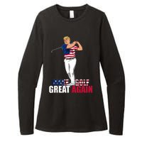 Donald Trump - Funny Golf Gift Womens CVC Long Sleeve Shirt