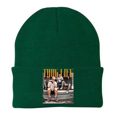 Donald Trump Friends Thug Life Knit Cap Winter Beanie