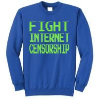 Defend The First Adt Fight Internet Censorship Meme Cool Gift Sweatshirt