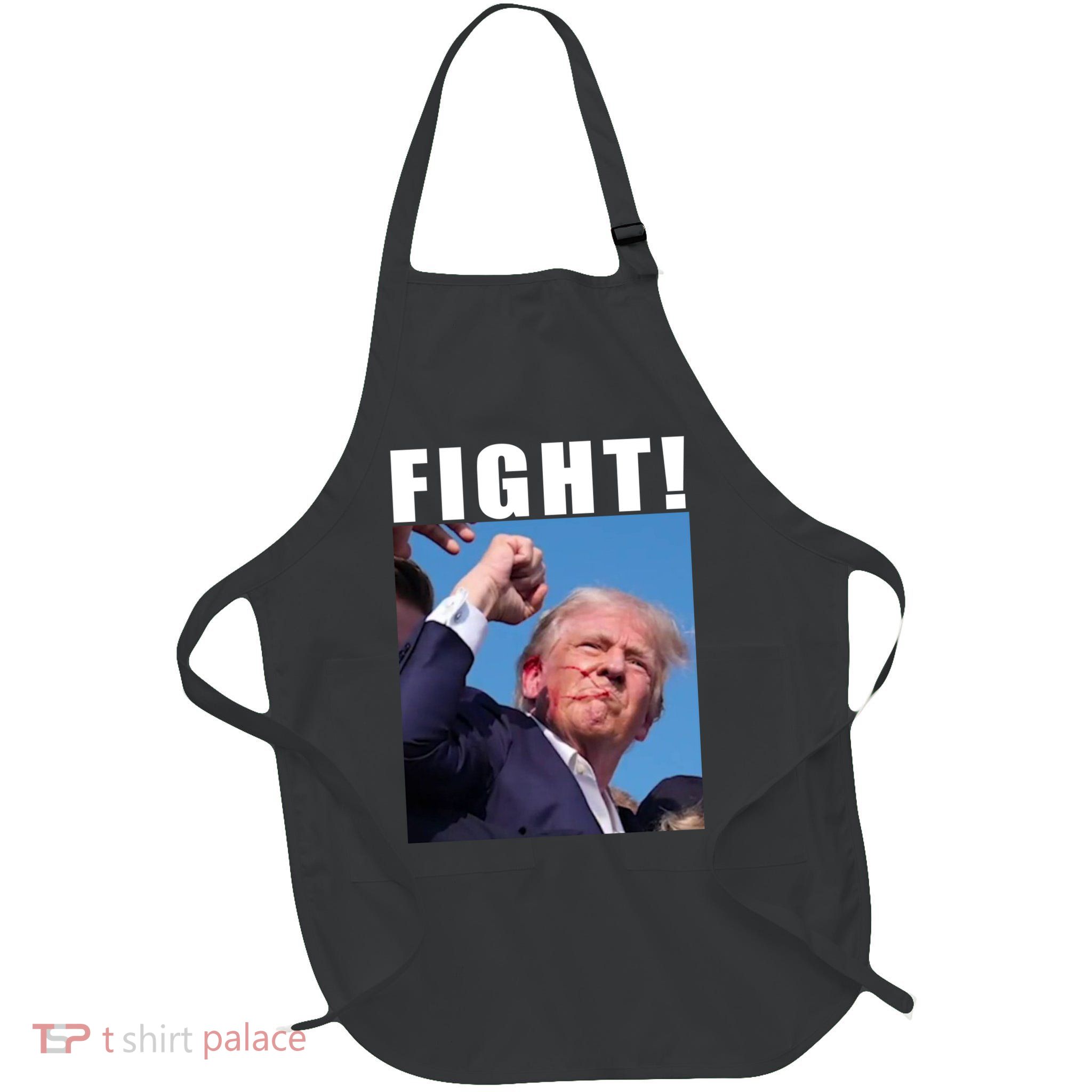 Donald Trump Fight! Trump Shot Trump Rally 7 13 2024 Apron