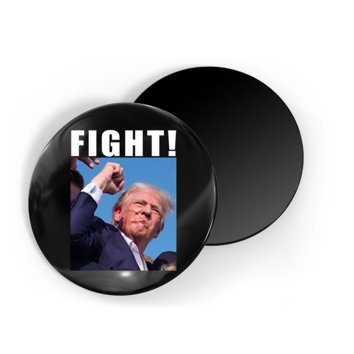 Donald Trump Fight! Trump Shot Trump Rally 7 13 2024 Magnet