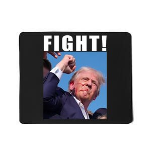 Donald Trump Fight! Trump Shot Trump Rally 7 13 2024 Mousepad