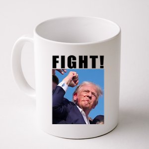 Donald Trump Fight! Trump Shot Trump Rally 7 13 2024 Coffee Mug