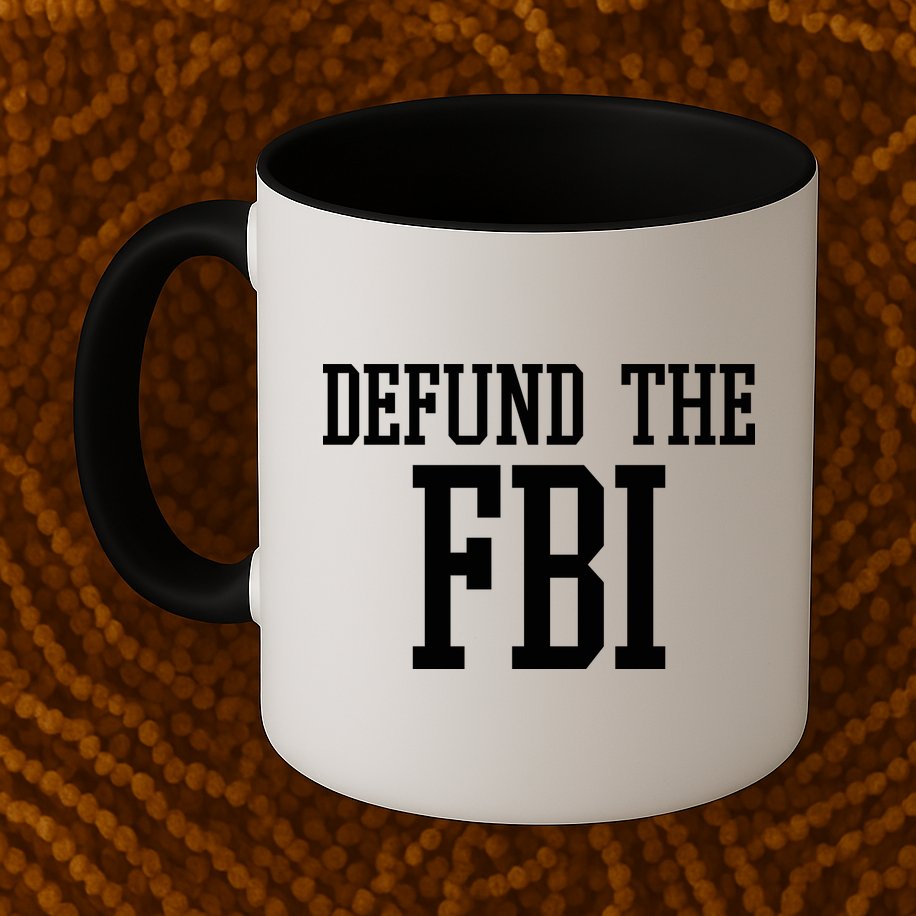 Defund The FBI Civil Rights Mug