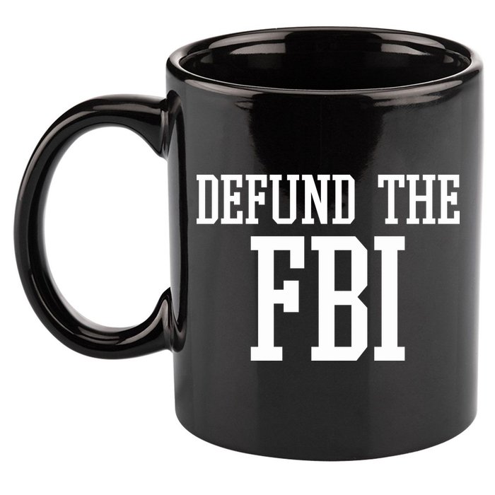Defund The FBI Civil Rights 11oz C Handle Ceramic Mug