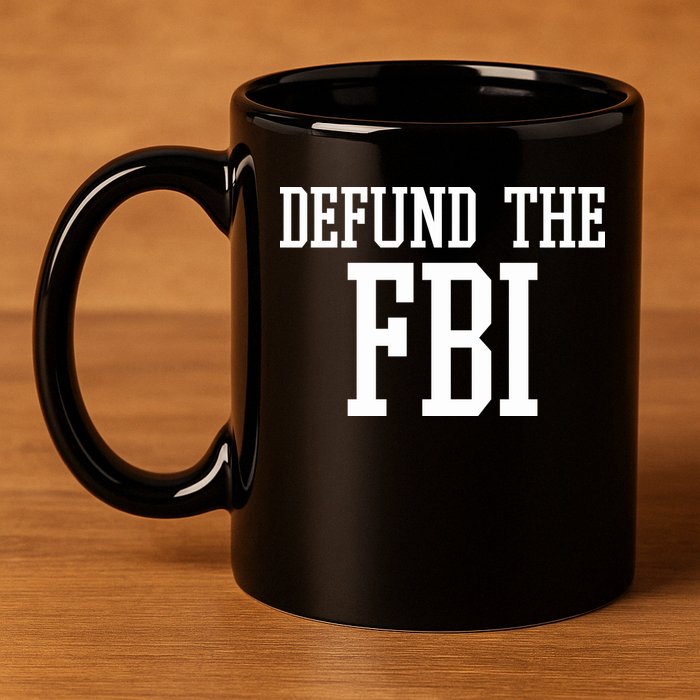 Defund The FBI Civil Rights 11oz C Handle Ceramic Mug