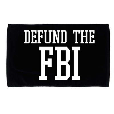 Defund The FBI Civil Rights Microfiber Hand Towel