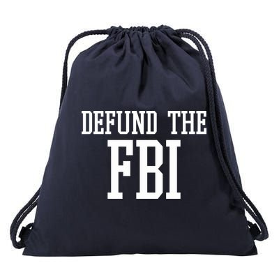 Defund The FBI Civil Rights Drawstring Bag
