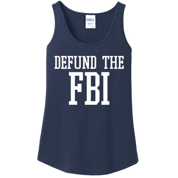 Defund The FBI Civil Rights Ladies Essential Tank