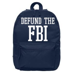 Defund The FBI Civil Rights 16 in Basic Backpack