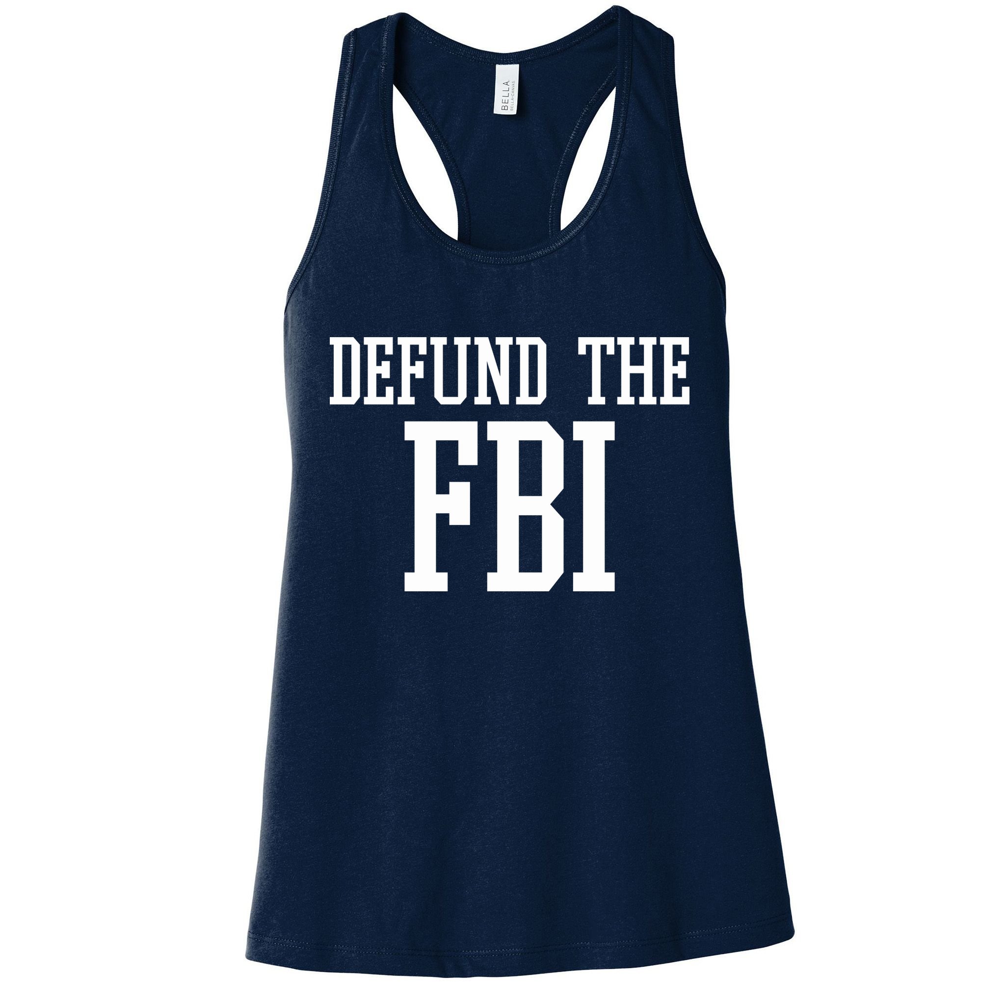 Defund The FBI Civil Rights Womens Tank Top