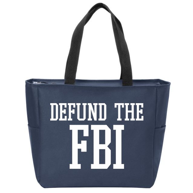 Defund The FBI Civil Rights Zip Tote Bag