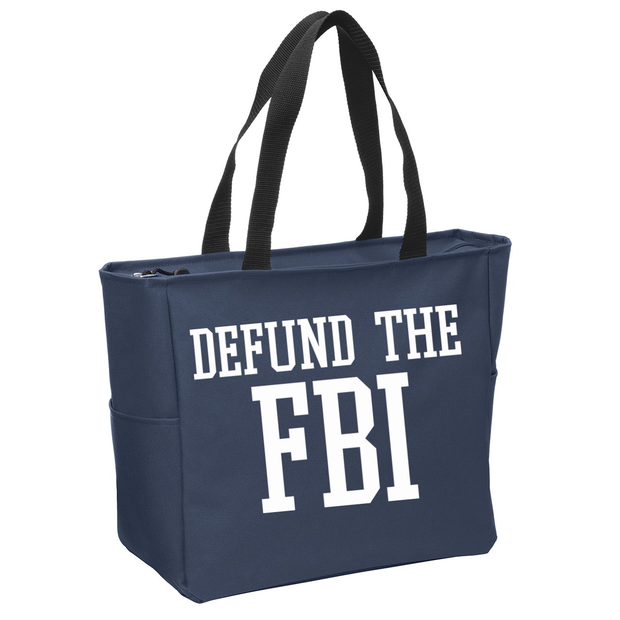 Defund The FBI Civil Rights Zip Tote Bag