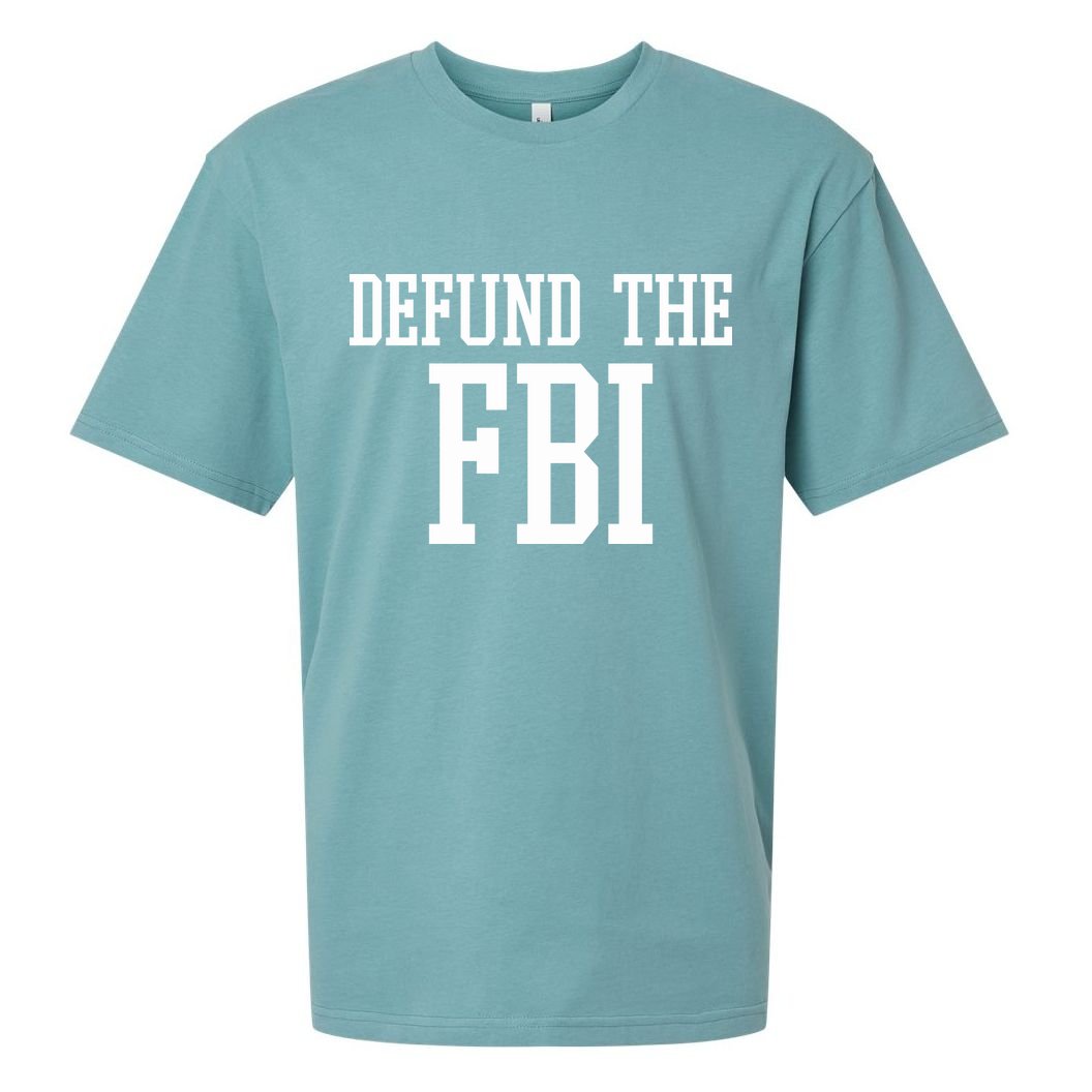 Defund The FBI Civil Rights Sueded Cloud Jersey T-Shirt