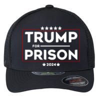 Donald Trump For Prison 2024 Trump In Jail Funny Prison Go Straight To Jail Flexfit Unipanel Trucker Cap