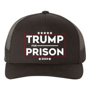 Donald Trump For Prison 2024 Trump In Jail Funny Prison Go Straight To Jail Yupoong Adult 5-Panel Trucker Hat