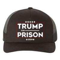 Donald Trump For Prison 2024 Trump In Jail Funny Prison Go Straight To Jail Yupoong Adult 5-Panel Trucker Hat