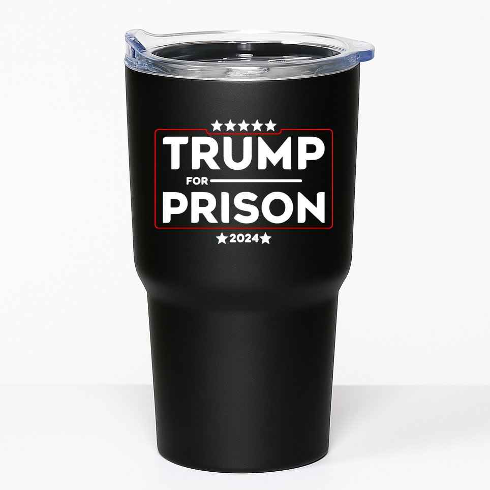 Donald Trump For Prison 2024 Trump In Jail Funny Prison Go Straight To Jail Tumbler