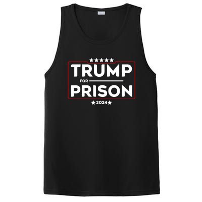 Donald Trump For Prison 2024 Trump In Jail Funny Prison Go Straight To Jail PosiCharge Competitor Tank