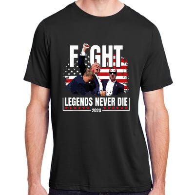 Donald Trump Fight Fighting Fighters Supporters Americans Adult ChromaSoft Performance T-Shirt