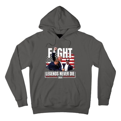 Donald Trump Fight Fighting Fighters Supporters Americans Hoodie