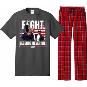 Donald Trump Fight Fighting Fighters Supporters Americans Pajama Set