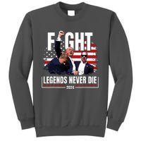 Donald Trump Fight Fighting Fighters Supporters Americans Tall Sweatshirt