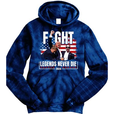 Donald Trump Fight Fighting Fighters Supporters Americans Tie Dye Hoodie