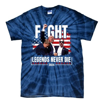 Donald Trump Fight Fighting Fighters Supporters Americans Tie-Dye T-Shirt