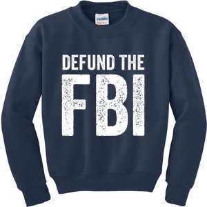 Defund The FBI Kids Sweatshirt